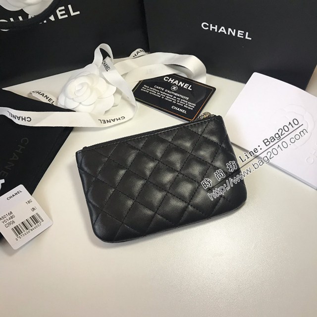 Chanel專櫃經典款女士錢包 香奈兒經典系列零錢包鑰匙包50168 djc7068